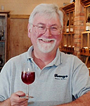 Brian Moreau is the resident Oenologist for Downey's Estate Winery, north of Brampton, Ontario